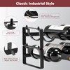 ICOHOT Stackable Wine Rack Countertop, Sturdy Wine Bottle Holder Freestanding