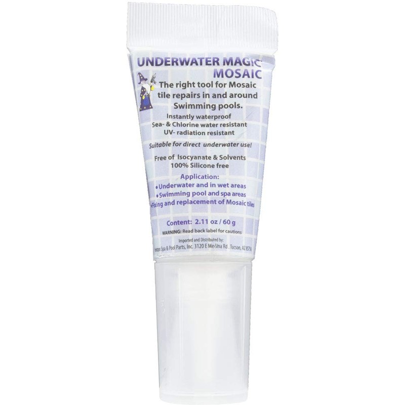 Horizon Sealant, Underwater Magic Mosaic, 2.1 oz Tube, White MOSAIC-60-8XCS