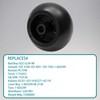 Mower Anti Scalp Deck Wheel Kit Set of 4 Compatible