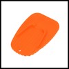 Hihaha 8pcs Motorcycle Kickstand Pad Side Stand Extension Pad Orange