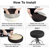 Bar Stool Replacement Cover Round DIY Staple On Heavy Duty