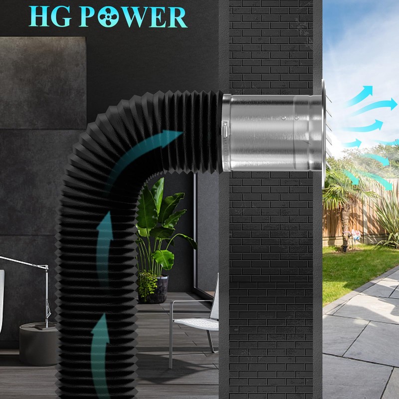 Stainless Steel Soffit Vents 4 Inch, HG Power Round Vent