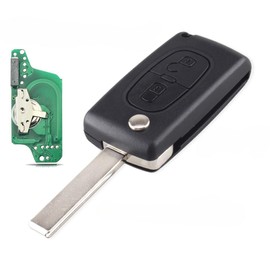 2-button car key fob remote control for Citroen C4 C5 C6 C8 Xsara Picasso for Peugeot 207 208 307 308 407 408 607 Ask 433MHz PCF7941 ID46 HU83 0523-ASK