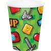 Creative Party PC336038 Video Party Game Items Paper Cups-8 Pcs,