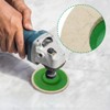 AIMALL 10 PCS Wool Buffing Wheels for Angle Grinder, 3.86x0.63x0.31