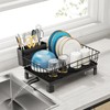 GSlife Dish Drying Rack for Kitchen Counter or in Sink