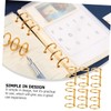 Operitacx 18 Pcs Binder Loose Leaf Notebook Loose Leaf Binding