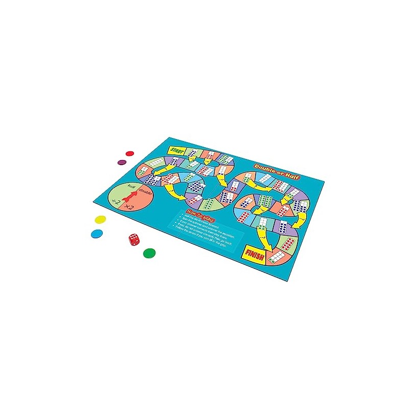 Junior Learning JL425 Math Board Games, Multi