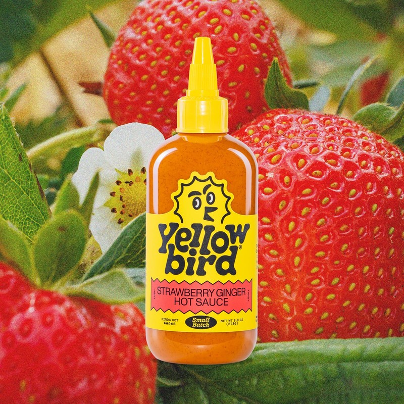 Yellowbird® Small Batch Strawberry Ginger Hot Sauce 9.8 oz. Pantry