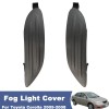 Unbranded Pair Front Bumper Fog Light Bezel Cover For Toyota
