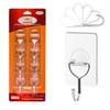 CGBE Adhesive Hooks Heavy Duty Sticky Hooks for Hanging 11