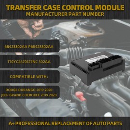 Dasbecan 68423302AA Transfer Case Control Module Compatible with 2019 2020 Jeep Grand Cherokee Dodge Durango with 8 Speed Automatic Transmission 3.6L 5.7L Replace #OE P68423302AA