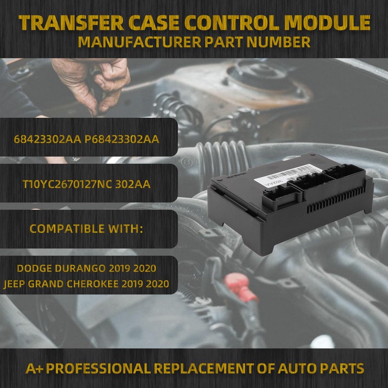 Dasbecan 68423302AA Transfer Case Control Module Compatible with 2019 2020