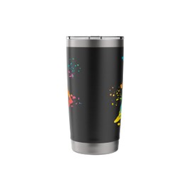 Unicyclist Unicycling Unicycler Colorsplash Unicycle Stainless Steel Insulated Tumbler