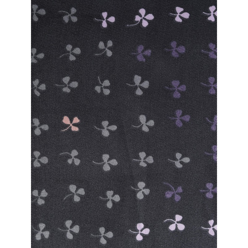 WANYING Men Silk Scarf from Artificial Silk Double Layers Long