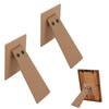 NICENEEDED 2 PCS 4.13 Inch Easel Back Picture Frame, Photo