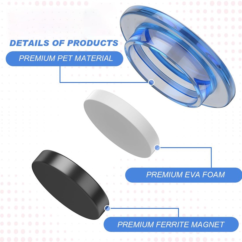 30 Pack Magnets for Whiteboard Small Round Refrigerator Magnet Locker