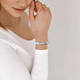 GolbalJew Healing Bracelet For Women Anxiety Beaded Bracelets Jewelry Healing Stone Crystal Bracelet Stress Relief Yoga Beads Chakra Bracelets Gifts For Women