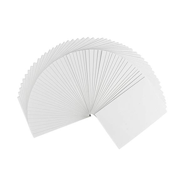 Ideen mit Herz Folding Card Set Blank | 50 Folding