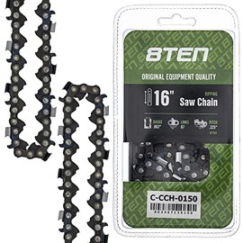 8TEN Ripping Chainsaw Chain 16 Inch .063 .325 67DL for Stihl 024 028 MS 261 290 361 390 3639 005 0067