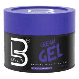 ✨ Level 3 - Gel en Crema L3 | Fijación y Volumen de Larga Duración | 250ml | Acabado Natural sin Residuos 💈