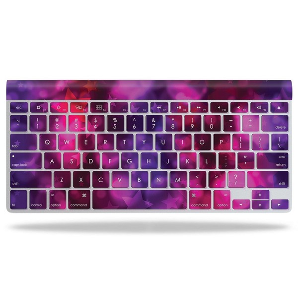 MightySkins Skin Compatible with Apple Wireless Keyboard – Star Power