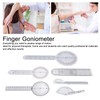6PCS Medical Goniometer Set 6 8 10inch Multifunction Joint Goniometer