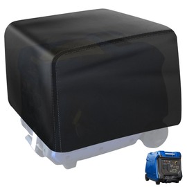 Generator Cover for Wes-tinghouse igen 4500 Inverter, Thicken 600D Polyester with Elastic Drawstring, Black