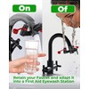 TidyFriend Eye Wash Kit-Eye Wash Units, Faucet Mounted Emergency Eye