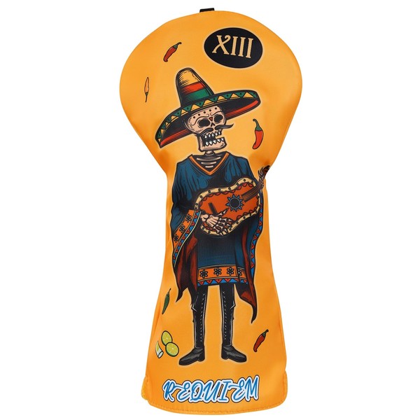 Golf Head Covers Mexico Style, Golf Putter Covers, Driver Cover