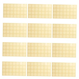 Operitacx 12 Sheets Loose-Leaf Hole Repair Subsidy Hole Reinforcers for Paper Ring Binder Hole Reinforcers Hole Sticker Hole Stickers Hole Reinforcement Rings Binder Ring Labels