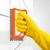 FUGINATOR® Grout Brush Orange/Grey for Cleaning Joints in Wall &