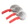 3pcs Horse Curry Comb Multipurpose 4 Rings 5 Rings 6