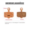 CNCLOL Brake Pads for Sram Avid Elixir E1 E3 E5