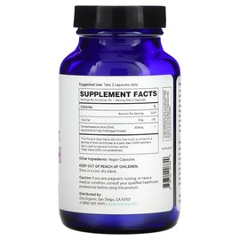 Ora Organic DHA Omega 3 Suplemento – Vegano, sin gluten DHA para la salud del cerebro, los ojos y el corazón – 60 cápsulas fáciles de tragar