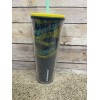 Starbucks Hawaii NWT 24 oz Blue Green Yellow Palm Leaf