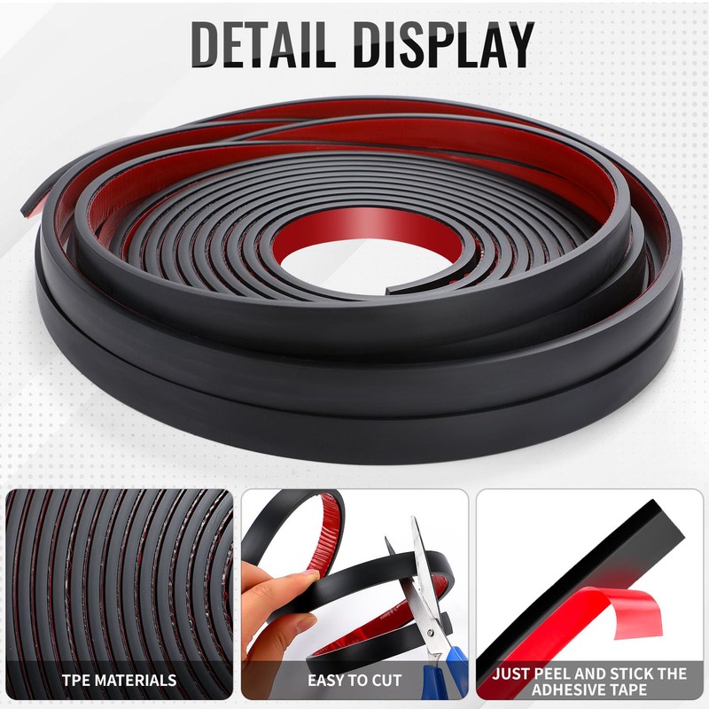 59 Ft Window Grille Inserts Grid Kit, Self-Adhesive Peel and