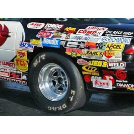 MSD Holley Moroso Goodyear Hoosier Taylor Racing Decals Stickers Tool Box Street Outlaw NHRA Nascar Man Cave  25 Pack