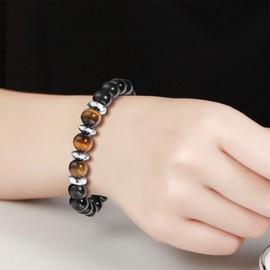 7 Year Old Boy Birthday Gift,Adjustable Beaded Bracelet as 7th Birthday Gifts for Boys,Seven Year Old Birthday Gifts Ideas for Boys Son Grandson Nephew