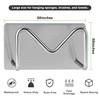 Luckyiren 2-Pack Stainless Steel Sponge Holder, Kitchen Sink Caddy Organizer,