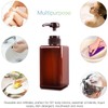 Pump Bottle, Refillable Plastic Empty Lotion Soap Dispenser Liquid Container