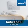 Kör4u Premium Design Cup Odour Trap Siphon for Washbasin Universal
