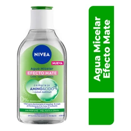 Agua Micelar Nivea Efecto Mate con Complejo de Aminoácidos 400 ml