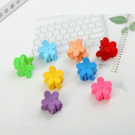 Flower Mini Butterfly Blooming Hair 1P Clip Unit Sale Pin Hair Fixing Point Decoration / 플라워 미니 나비 블루밍 헤어 1P 집게 단위 판매 핀 머리 고정 포인트 장식