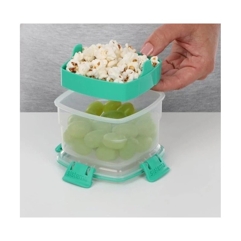 Sistema To Go Collection Snack Container 13.5oz New