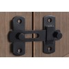 DOUBLE 2 C Barn Door Lock, Sliding Door Lock Hardware,