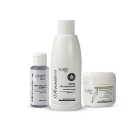 Kit Expert Hair: Champú de Limpieza Profunda + Crema Texturizante Sensation + Mascarilla Reparadora Gold