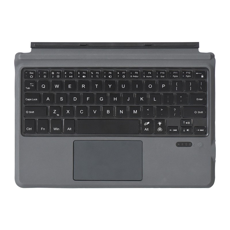 Tablet Keyboard Ergonomic Portable Bluetooth Tablet Leather Case Keyboard for