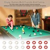 16 Pack Small Bumper Pool Rubber Rings,Bumper Pool Table Replacement