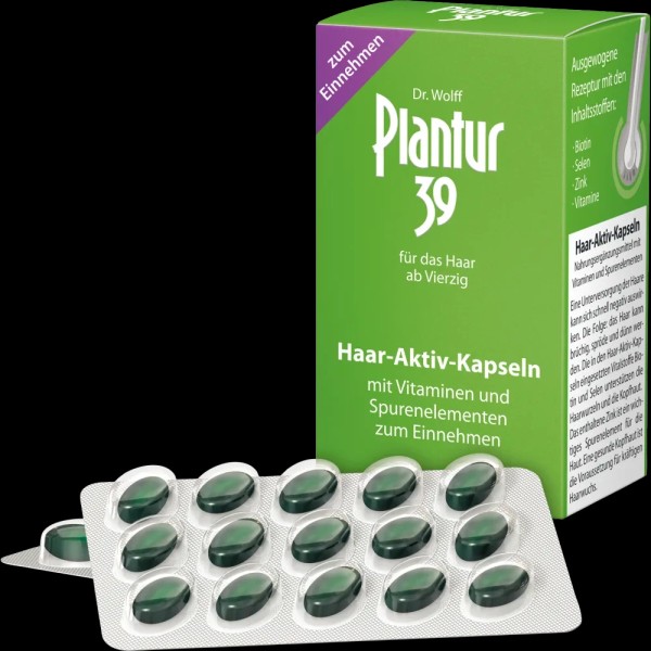 Plantur 39 Active Dietary Supplement, 60 Capsules